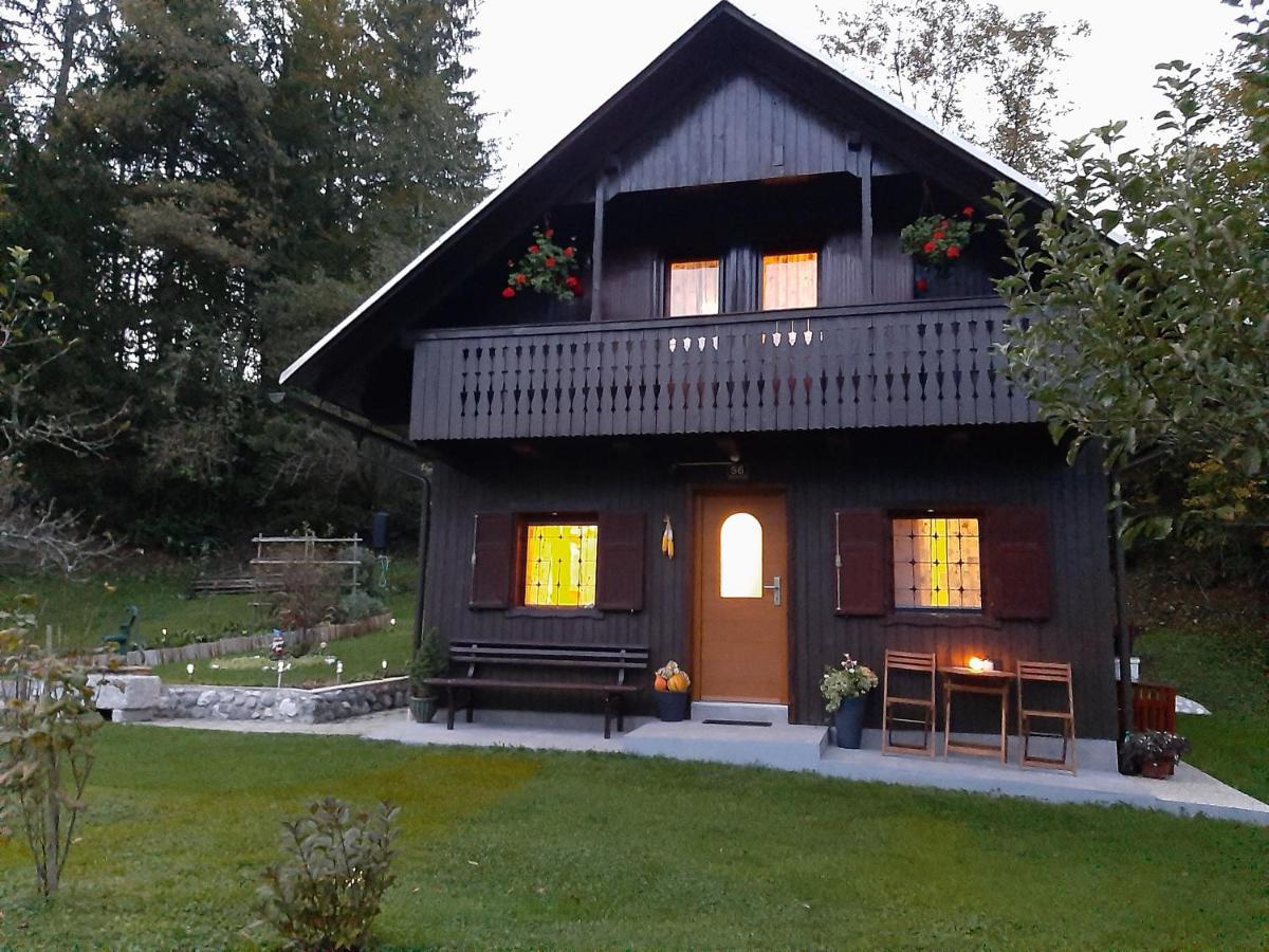 Pocitniska Hisa Eros Villa Bohinj Eksteriør billede